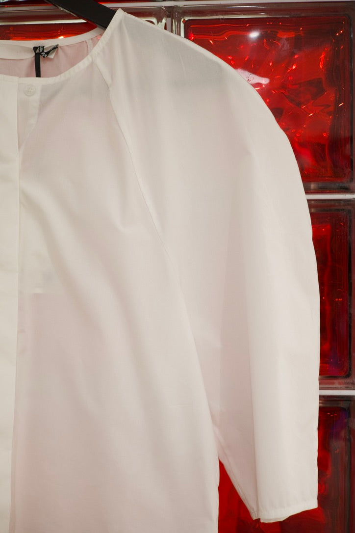 Chemise manches bouffante