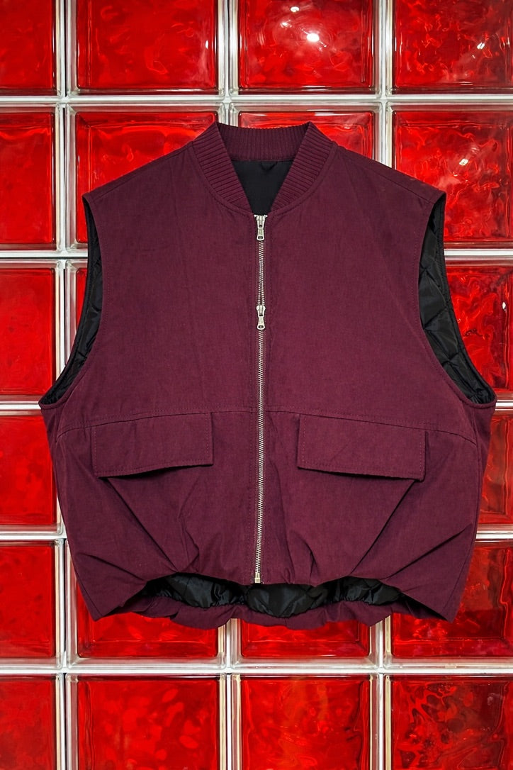 Veste sans manches matelassée