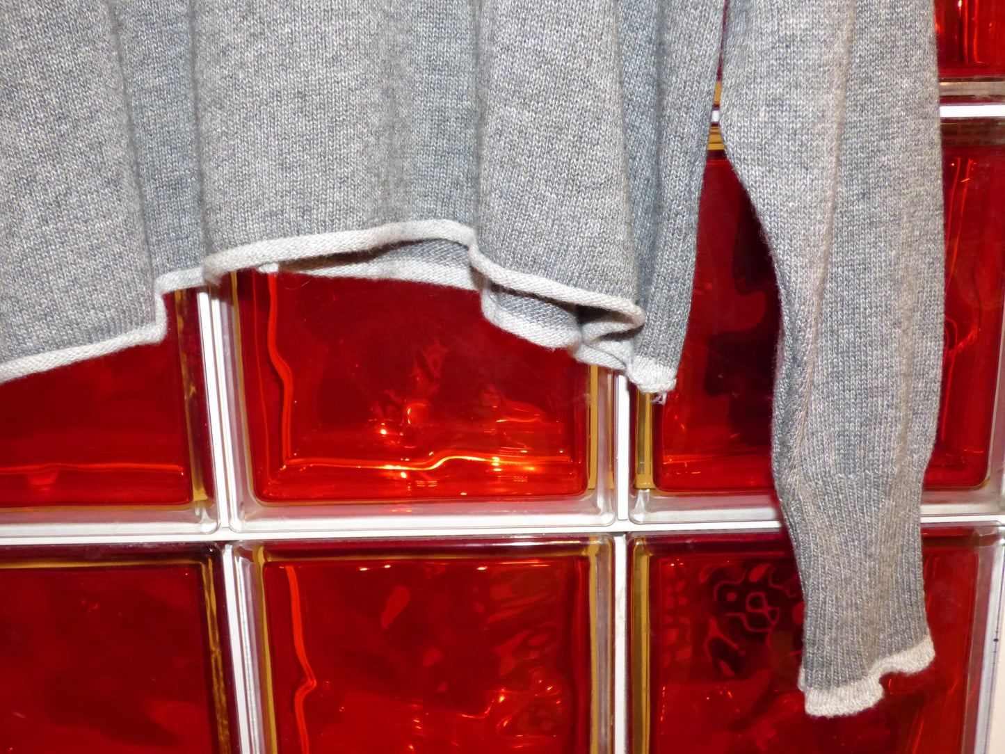 Pull col bateau en laine et cachemire