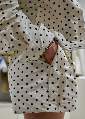 Veste à pois
