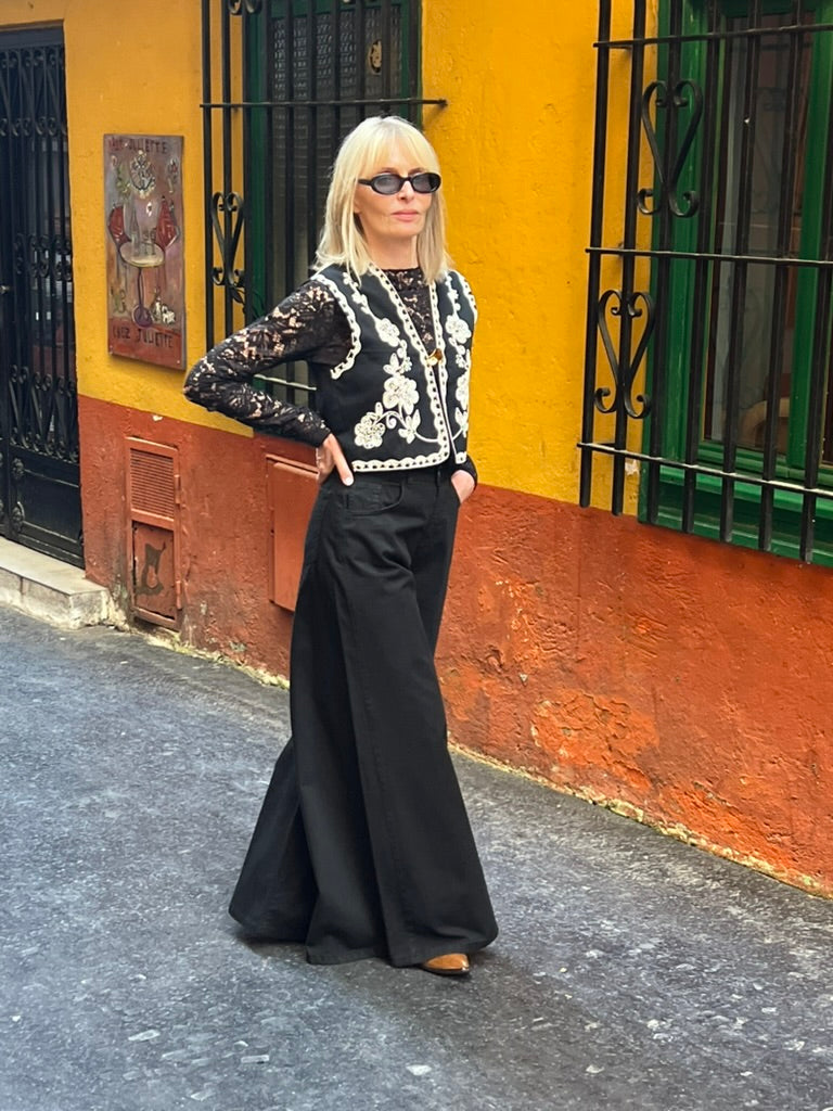 Pantalon large