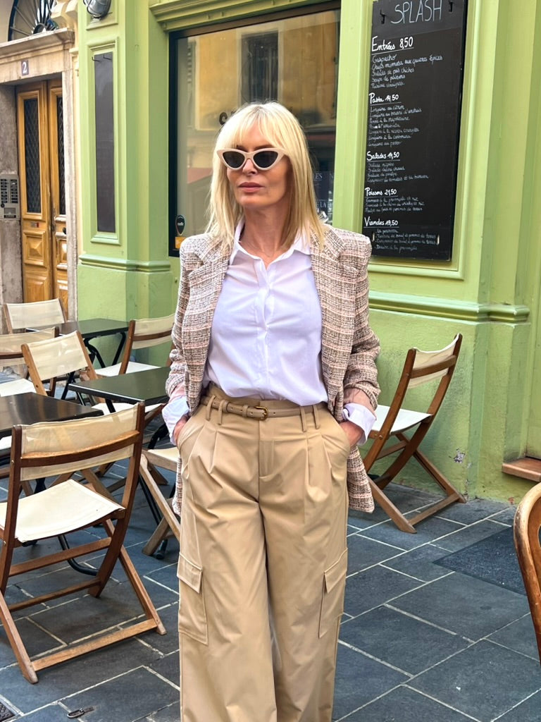 Blazer en tweed