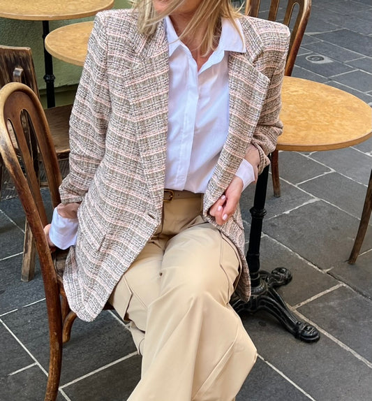 Blazer en tweed