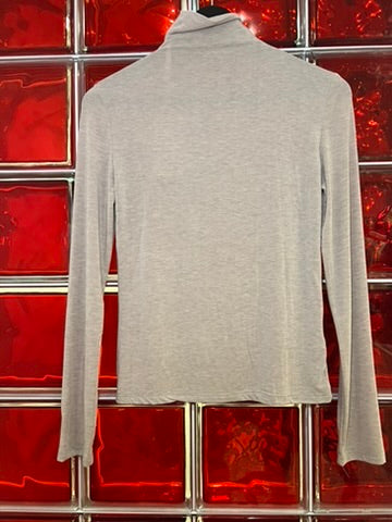 Haut col roulé gris clair