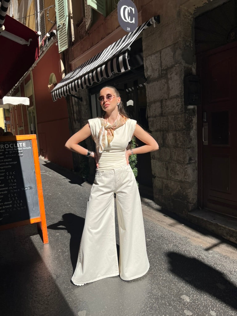 Pantalon large