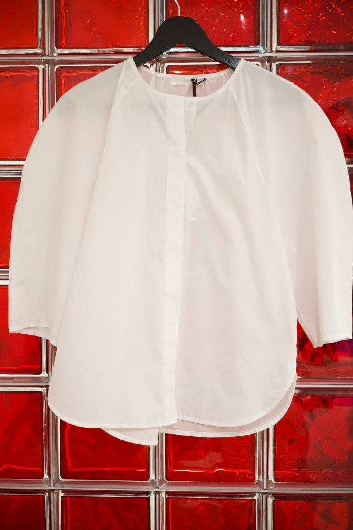 Chemise manches bouffante