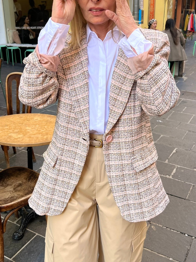 Blazer en tweed